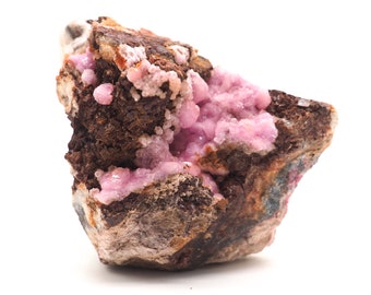 Kobaltkalcit 90 mm x 65 mm (321 gram) Etiskt framställt och rättvist märkt mineral.