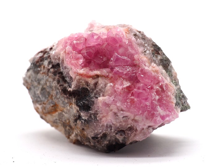 Cobalto calcite 70mm x 50mm (135 grams). Special find. Pure cobalt calcite. Pure energy. Ethically sourced and fair trade mineral.