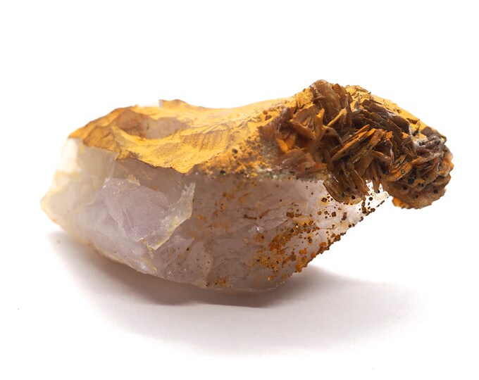 Amethyst with barite 60mm x 25mm - 44 grams