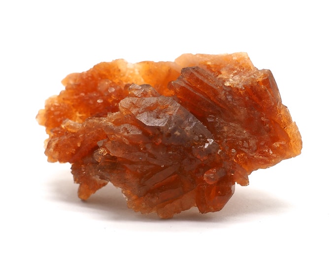 Citrine cluster 55mm x 35mm (24 grams). Rare find. Ethically sourced and fair trade mineral. Pure quality and energy Citrine Point!