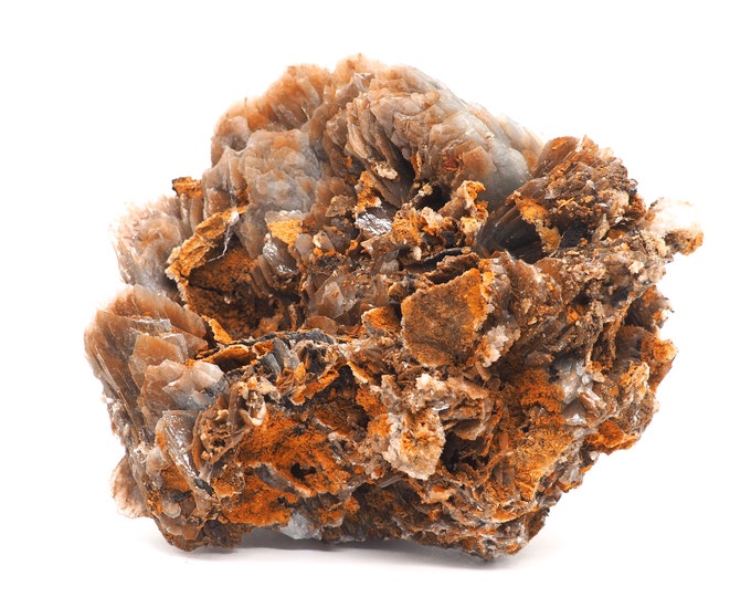 Clear blue barite 105mm x 80mm (436 grams).