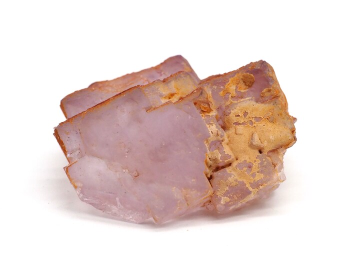 Fluorite 55mm x 50mm (109gram). Ethically sourced and fair trade mineral.