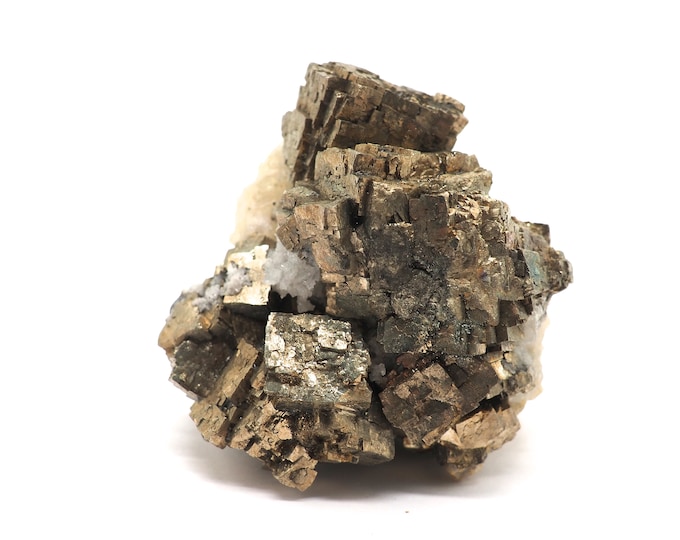 Pyrite with quartz 65mm x 65mm (261 grams)