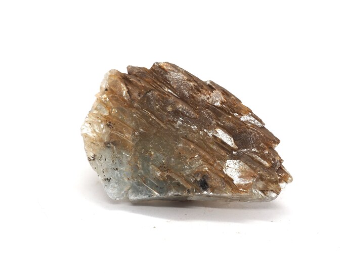 Clear blue barite 45mm x 30mm (22 grams)