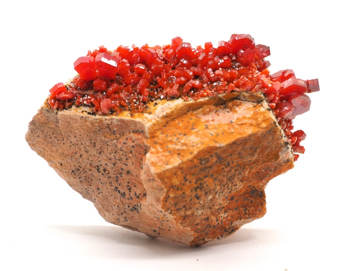 Vanadinite 70mm x 45mm (75 grams) Ethically sourced and fair trade mineral.