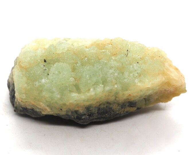 Raw light green Prehnite 75 mm x 35 mm (111 grams)