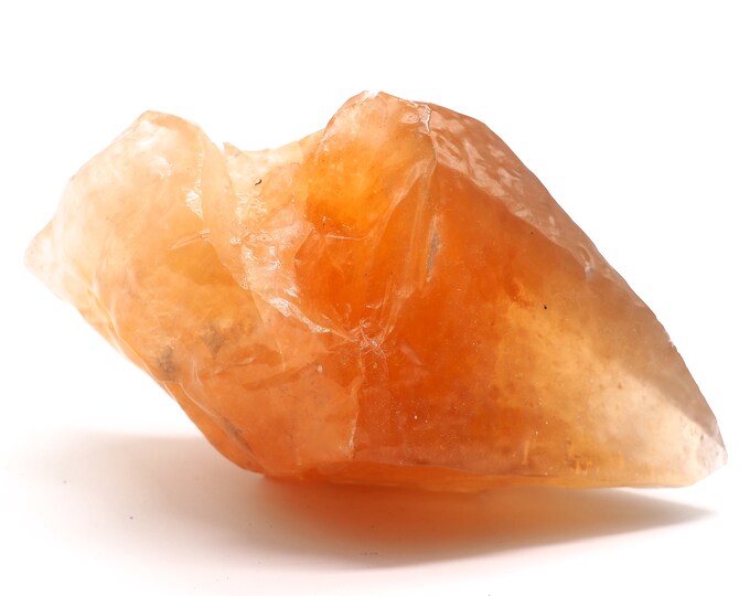 Honey Calcite 130mm x 75mm 498 grams