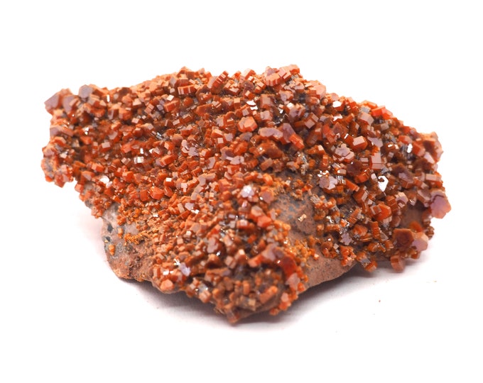 Vanadinite Crystals 60mm x 40mm (69 grams)