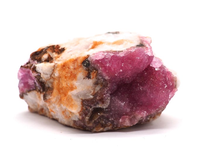 Cobalto calcite 65mm x 40mm (141 grams). Special find. Pure cobalt calcite. Pure energy. Ethically sourced and fair trade mineral.