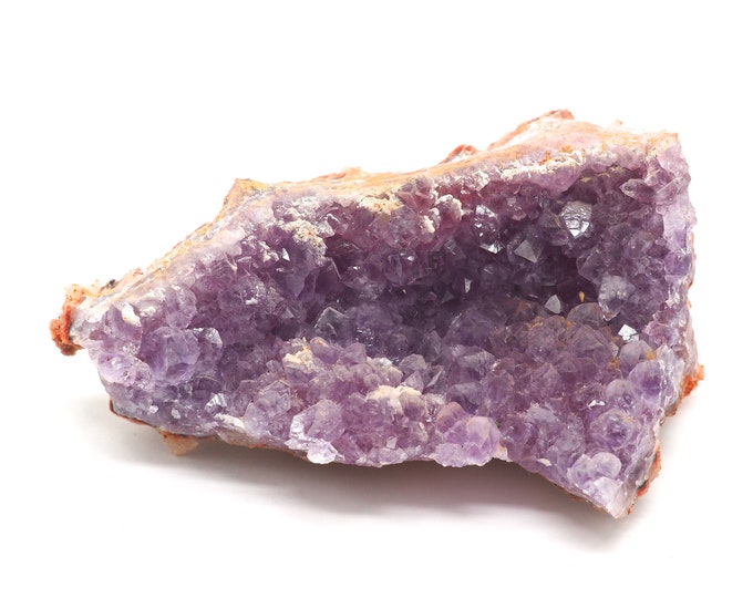 Amethyst 85mm x 50mm - 92 grams. Ethically sourced and fair trade mineral. Pure energy. Beautiful quality, purple. Amethyst from Morocco.