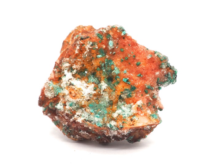 Rosasite Dolomite 50mm x 40mm - 65 grams. Ethically sourced and fair trade mineral. Excellent quality and directly from the mine in Morocco.