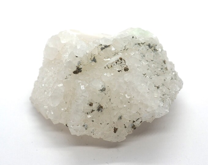 Rock crystal with pyrite 60mm x 50mm (93 grams)
