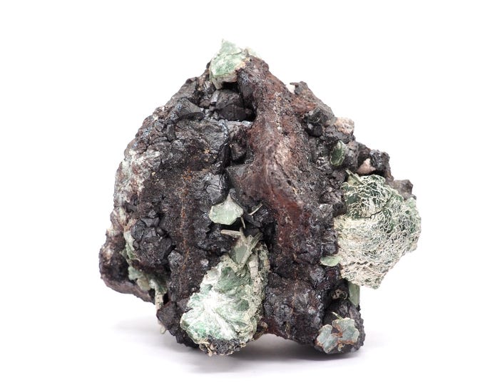 Muscovite Magnetite 70mmx65mm 263gram. Muscovite from Morocco. Ethically sourced and fair trade mineral. Pure and clean energy!