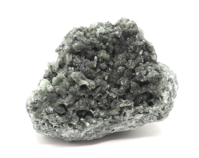 Prehnite 85 mm x 65 mm (284 grams) Ethically sourced and fair trade mineral.