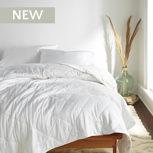 Premium Bamboo Rayon Duvet Comforter - Cozy, Lightweight & Breathable - Cooling Comfort