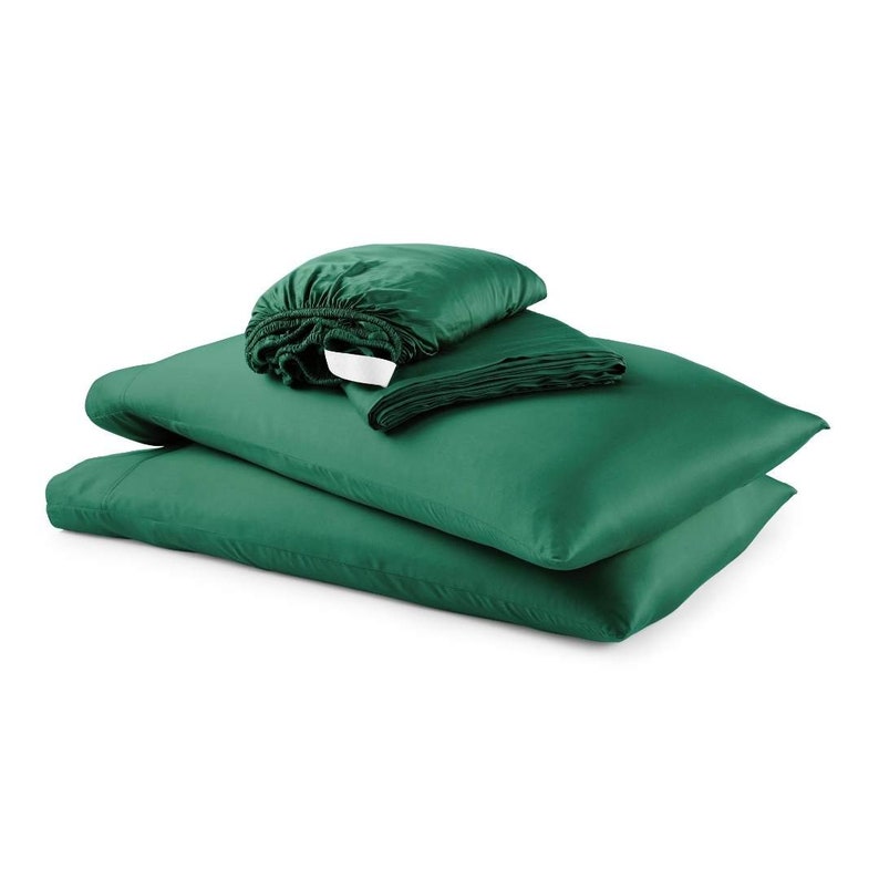 100% Bamboo Viscose Bed Sheet Set - Thumbnail 2