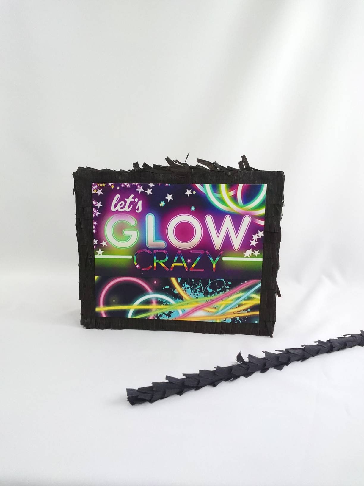 glow pinata celebrate lets glow crazy pinata glow party neon party neon birthday neon decoration glow birthday glow crazy