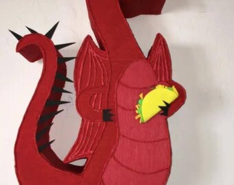 Taco dragon pinata dragon taco party dragons love tacos birthday party