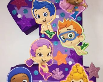 Bubble guppies pinata inspired bubble guppies party decorations bubble guppies birthday party bubble guppies first birthday