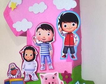 Express Baby Bum Pinata Baby Bum Number Pinata Inspired Baby