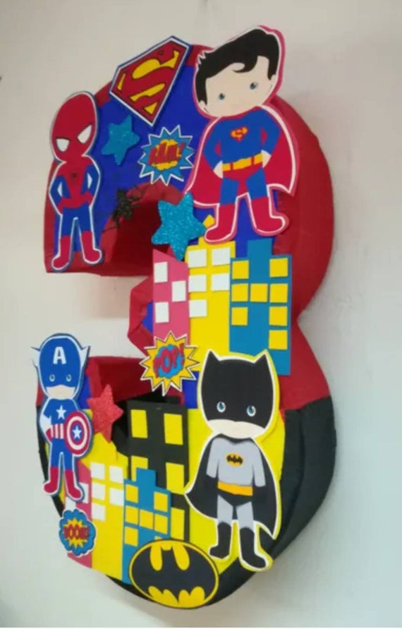 Superhero Piñata – Whoot Party Boutique