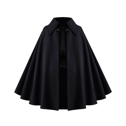 Renaissance Larp Cape Gothic Steampunk Cloak Victorian Medieval Wizard Stage Theater Costume Viking Ranger Western Pirate Collar Capelet.