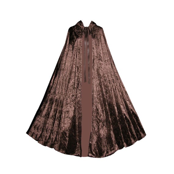 Mens Womens Cape Victorian Gothic Renaissance Cloak Steampunk Medieval Civil War Theater Stage Costume Cosplay Historical Velvet Hooded Wear