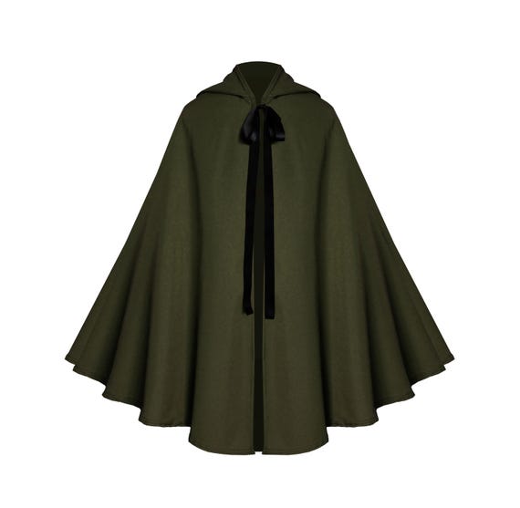 Gothic Men Women Steampunk Cloak Victorian Medieval Cape Renaissance Larp Theater Historical Viking Ranger Western Pirate Hooded Capelet.