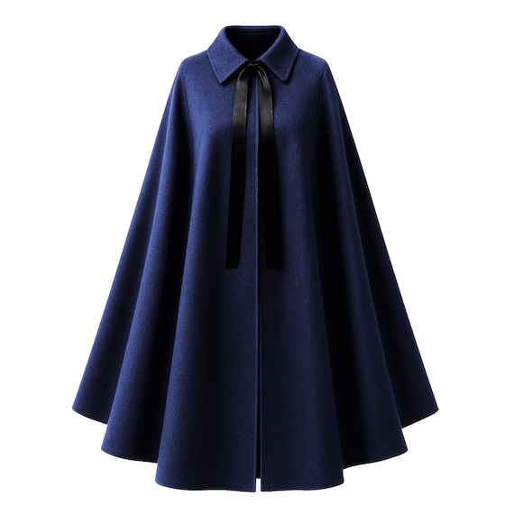 Gothic Steampunk Cape Victorian Outerwear Renaissance Western Cloak Pirate Civil War Halloween Costume Emo Stage Theater History Collar.
