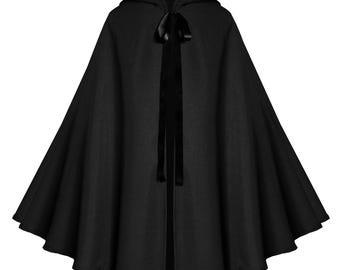 History Larp Clothing Men Women Gothic Steampunk Cloak Victorian Medieval Cape Renaissance Theater Viking Ranger Pirate Hooded Cape Capelet.