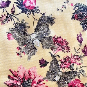 Printed silk fabric by the meter Made in Italy authentic designer