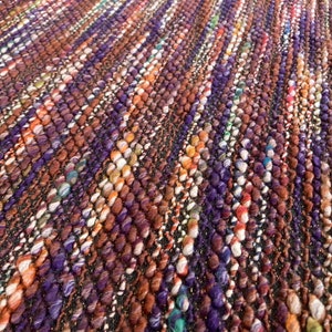 Bouclè knitted fabric in wool and mohair wool Made in Italy authentic designer