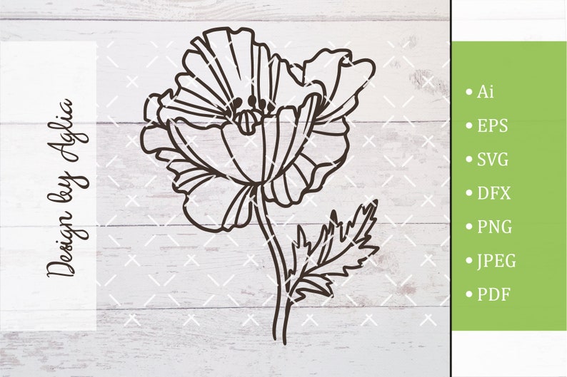 Free Free 279 Poppy Flower Svg Cutting File SVG PNG EPS DXF File
