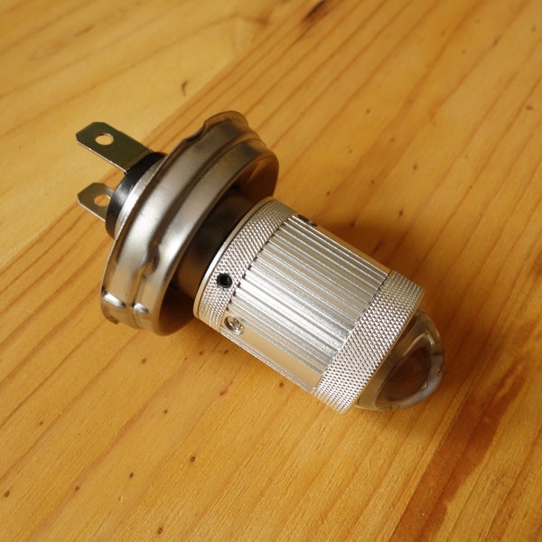 LED type LASER PROJECTOR 6V socket P 45 T (Bilux) 3000 Kelvin for motorcycle, car or old vehicle
