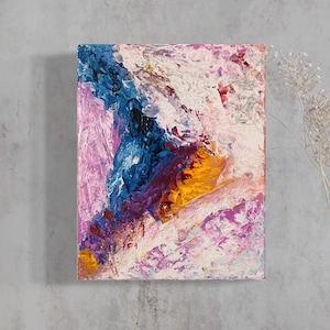 Abstract Acrylic painting 8&quot; x 10&quot;