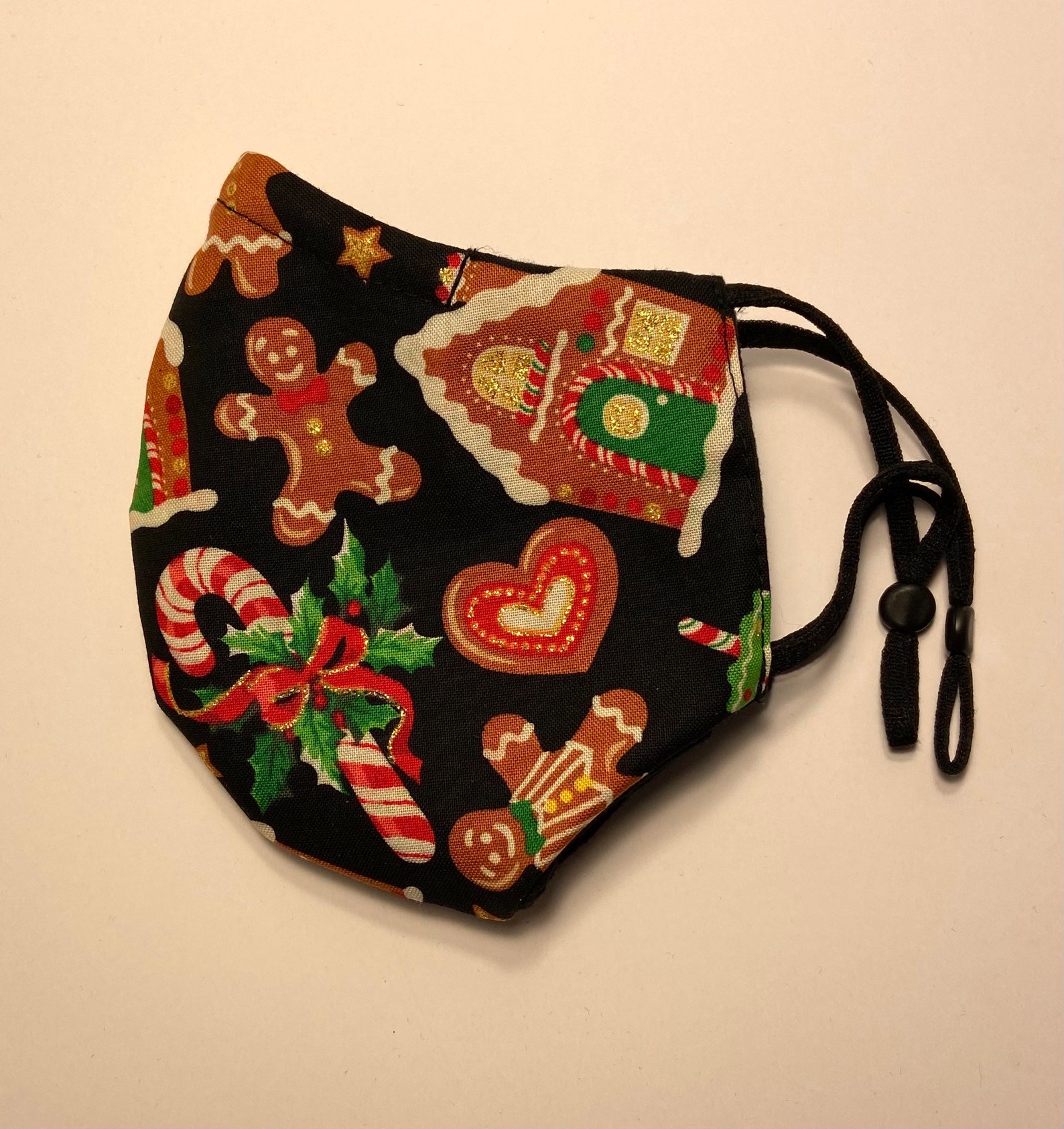 Gingerbread Man Face Mask Gingerbread House Face Mask Etsy