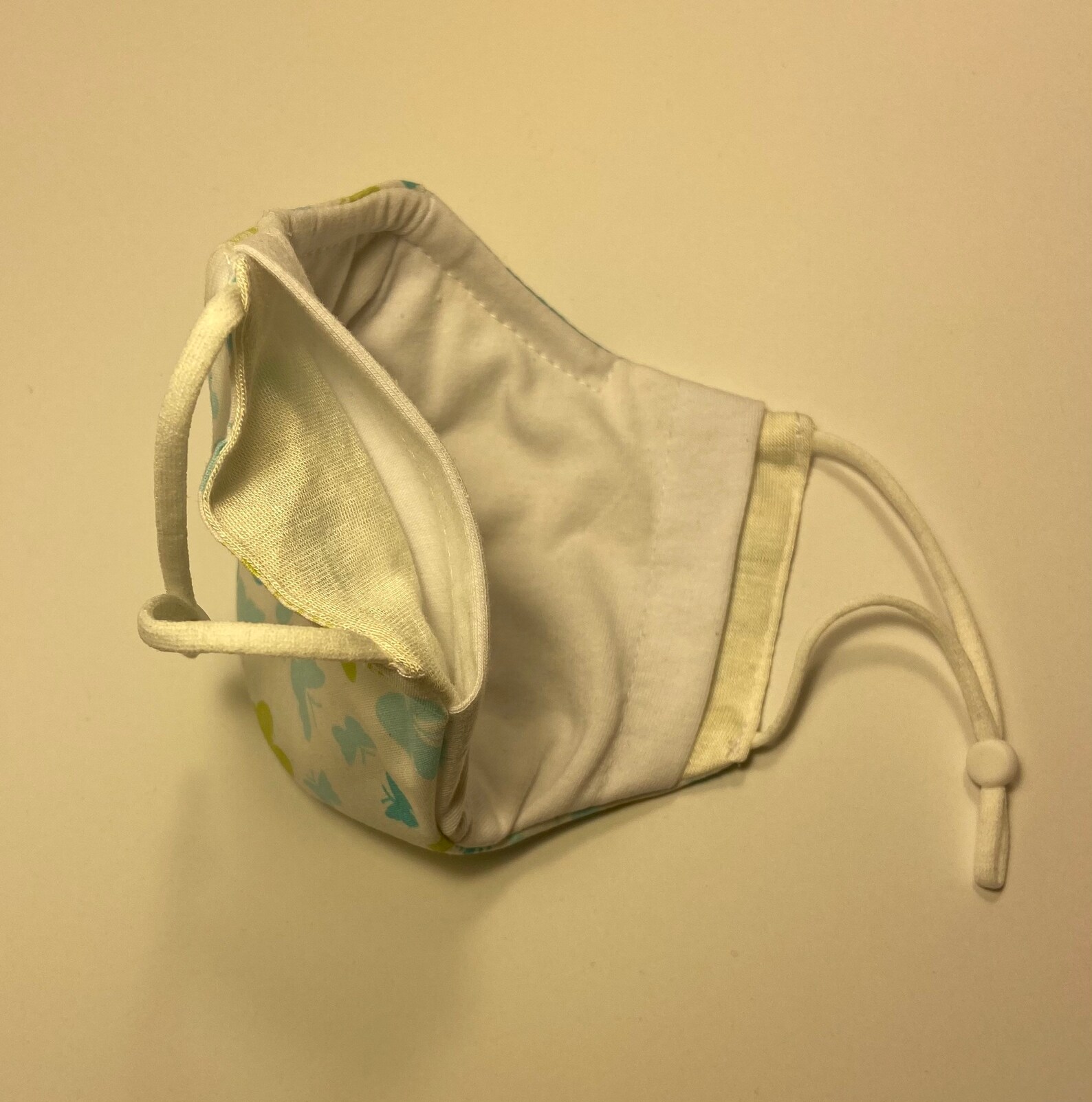 Light Blue Butterfly Face Mask Butterflies Face Mask Bugs Etsy