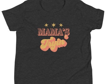 Mama’s Tryin - Youth Short Sleeve T-Shirt