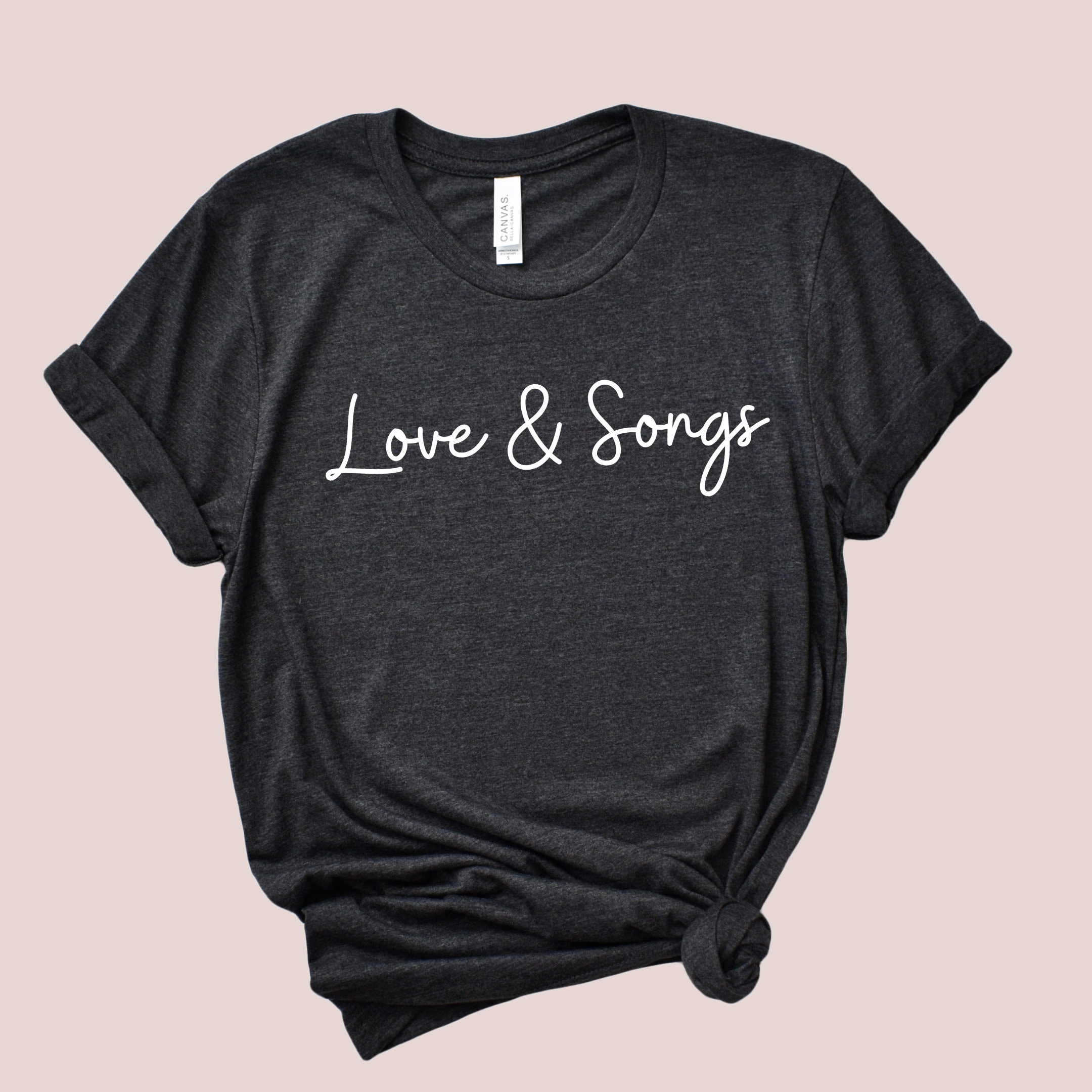 Love & Songs - Short-sleeve T-shirt - Etsy