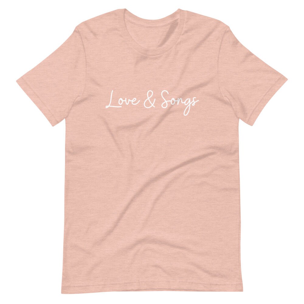Love & Songs - Short-sleeve T-shirt - Etsy