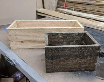 6inch Wooden Planters