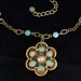 Collana di Perle Barocche Grigie e Argento 925 - Collane Perla