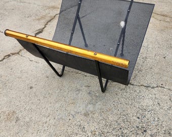 1950s Magazine Rack/Log Holder by Gene Tepper