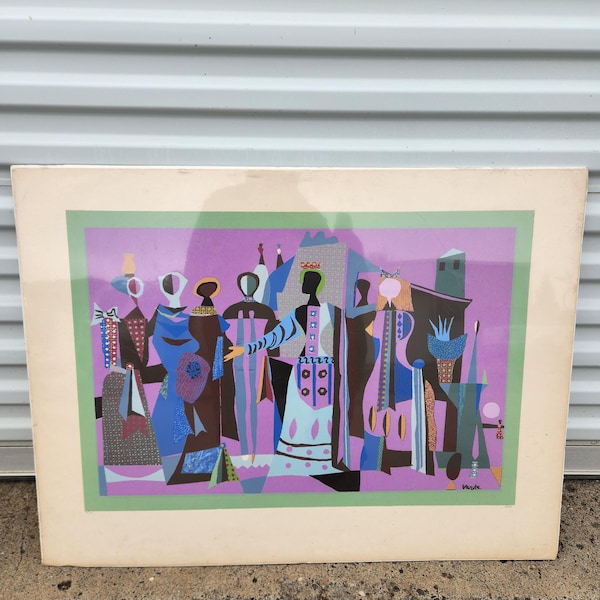 Jean Varda - Silkscreen - #'d 27/150