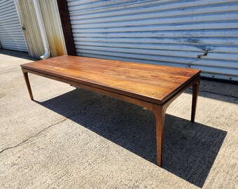 Dark Walnut Lane Coffee Table dated - Believed to be July 27, 1964