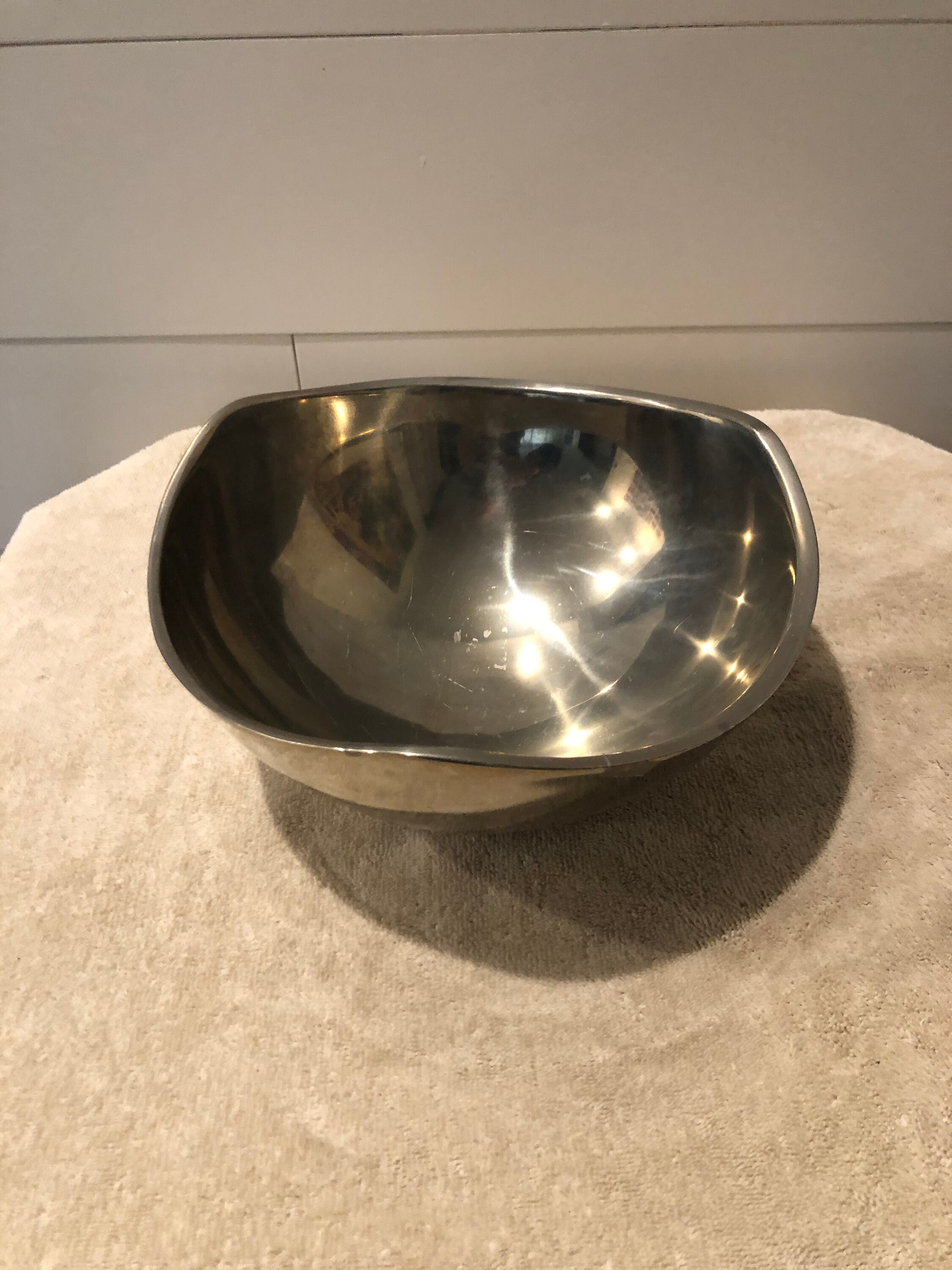 Nambe' Bowl Stamped 527 Very early Nambe' piece Etsy