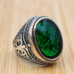 Mens Handmade Ring Turkish Handmade Silver Men Ring Ottoman - Etsy