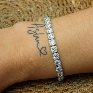 Zircon Bracelet, Ottoman Bracelet, Handmade Bracelet, Bangle Cuff, Turkish Handmade, Ladies Bracelet, Gift For Her, 925k Sterling Silver,
