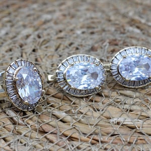 Zircon Ladies Set, Authentic Set, Handmade Women Set, Turkish Handmade Set, Ladies Jewelry Set, Ring, Earring, Pendant, 925k Sterling Silver