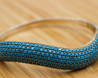 Bangle Bracelet Emerald Bracelet Gift for Him Handmade Bracelet 925k Sterling Silver, Turkish Handmade Bangle Cuff Ottoman Bracelet